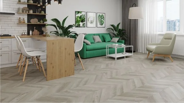 Кварц-виниловая плитка Alpine Floor Chevron Дуб Фантазия ECO 20-1 (2,5 мм. 43 класс) в Самаре