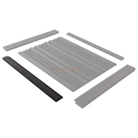 Финишный молдинг LF124A BR395K правый декорированный (42х12х2700мм) в Самаре