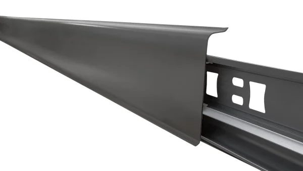 Плинтус пластиковый Arbiton INDO70 220 Чёрный матовый 2.5 м в Самаре