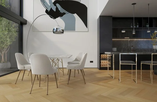 Паркетная доска Quartz Parquet Английская Ёлка Дуб Тоскана 33-407 в Самаре