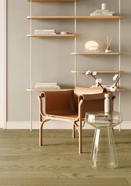 Паркетная доска Quartz Parquet Классик 5 мм Дуб Флэт Уайт 1258-55 в Самаре