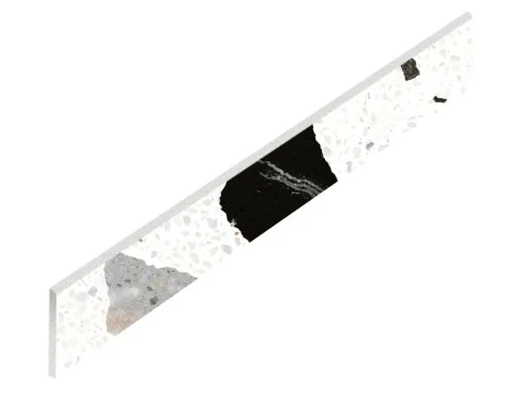 Керамогранит Coliseum Палладио Уайт Плинтус (Натуральный, 7,2х60) в Самаре