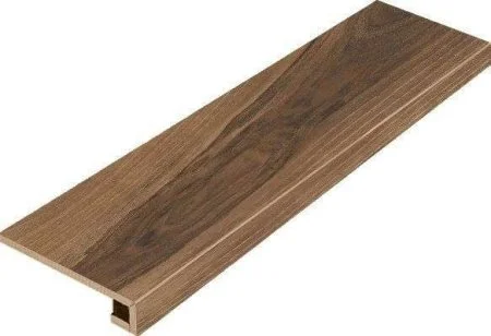 Керамогранит Italon Мезон Волнат ступень угловая правая 330*1200 в Самаре