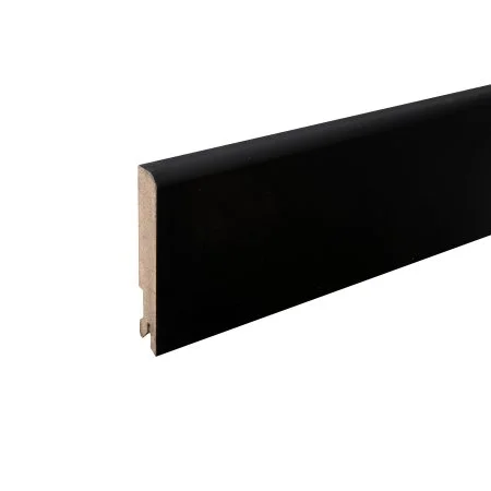 Плинтус MDF Bonkeel 24032 Чёрный Софт (100х16х2400 мм) в Самаре