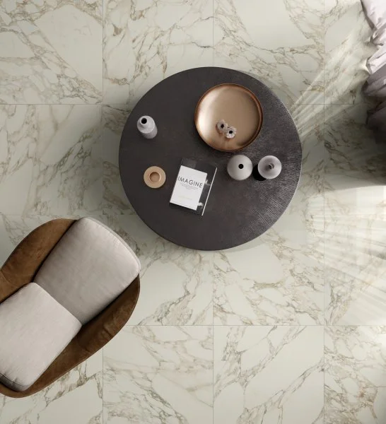 Керамогранит Italon Шарм Делюкс Арабескато Уайт 80х80 (Натуральная и реттифицированная) в Самаре