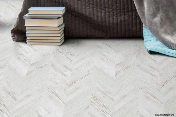 Пробковое покрытие CorkStyle Chevron White в Самаре