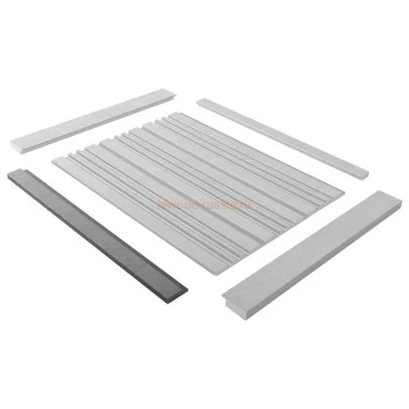 Финишный молдинг LF124A S339S правый декорированный (42х12х2700мм) в Самаре