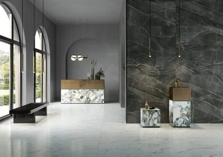 Керамогранит Vitra SityMarble Калакатта Блэк 60х120 (Лаппатированная и Реттифицированная) в Самаре