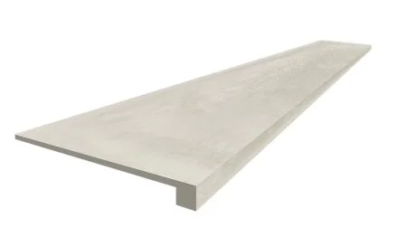 Керамогранит Coliseum Экспо Уайт Ступень фронтальная (Натуральный, 33х60) в Самаре