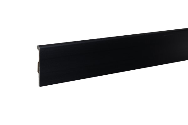 Плинтус дюрополимерный Bonkeel 02 Черный (80х14х2000 мм) в #REGION_NAME_DECLINE_PP#
