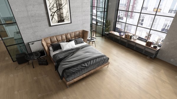 Кварц-виниловая плитка Alpine Floor Easy Line Дуб Кремовый ЕСО 3-23 3 мм. 43 класс в #REGION_NAME_DECLINE_PP#