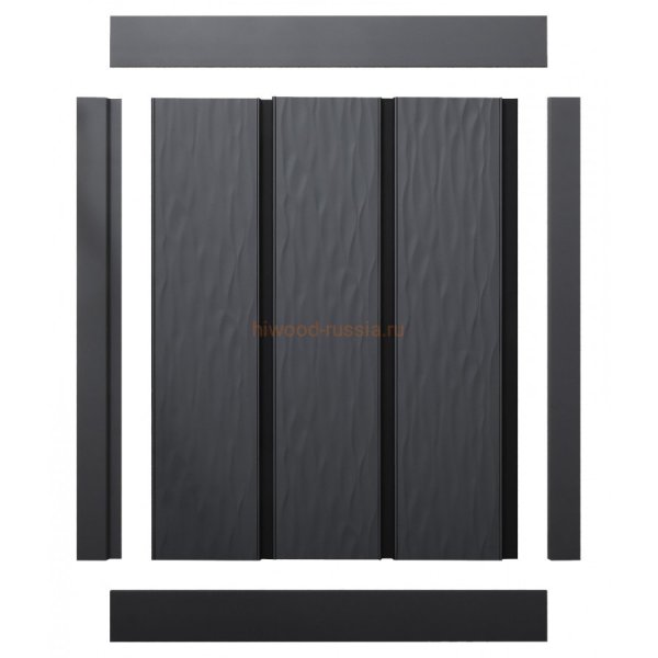 Финишный молдинг LF124A GR15K правый декорированный (42х12х2700мм) в #REGION_NAME_DECLINE_PP#